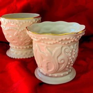 Lenox Beaded Tea Light Holder with 24K Gold Trim